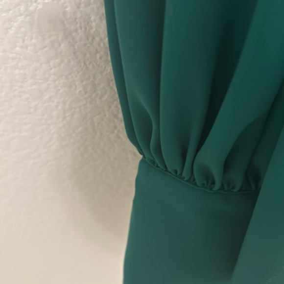 Who what wear green blouse size M - Picture 5 of 7